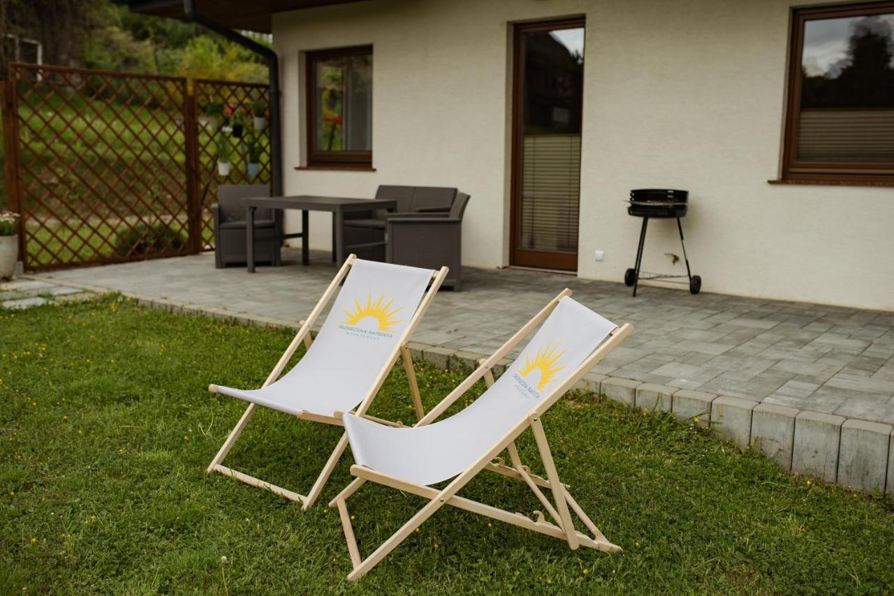 Apartament Sloneczna Rapsodia - Blisko Parku Zdrojowego - Piekny Widok - Ogrod - Taras Rabka Exterior photo